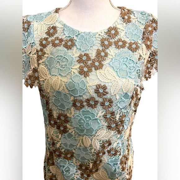 Calvin Klein Floral Lace Dress 12 - Picture 7 of 16